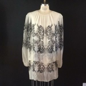 Thomas Wylde silk tunic dress